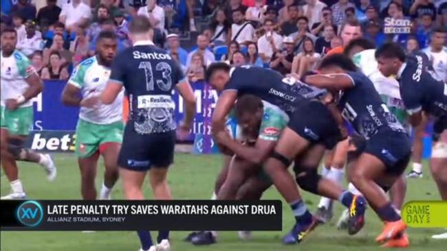 Penalty try saves Waratahs from defeat