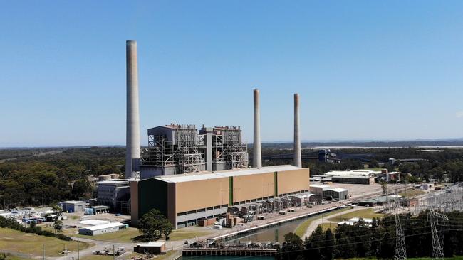 Vales Point coal power plant in NSW was bought for $1m by Trevor St Baker and Brian Flannery from the state government in 2015. Picture: Toby Zerna