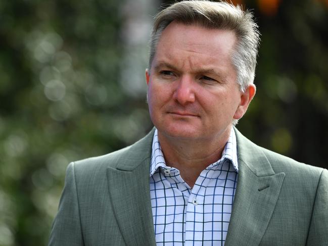 Chris Bowen Doorstop