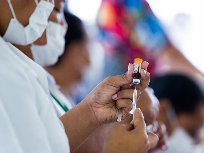 The Samoan Government has begun mass vaccination program. Picture: Infinity Images Fiji