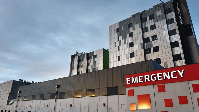Box Hill Hospital in Melbourne’s east. Picture: Steve Tanner