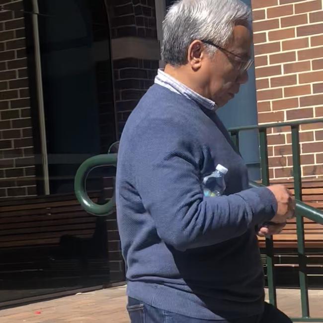 Principe Antonio, 55, of Frenchs Forest, outside Manly Local Court. Picture: Manly Daily