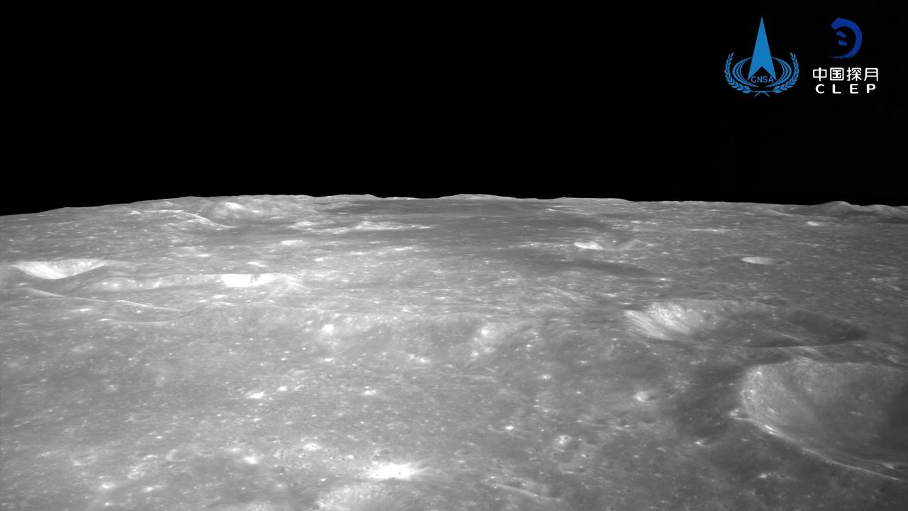 No missions had previously been sent to the far side of the moon. Picture: China National Space Administration/AFP