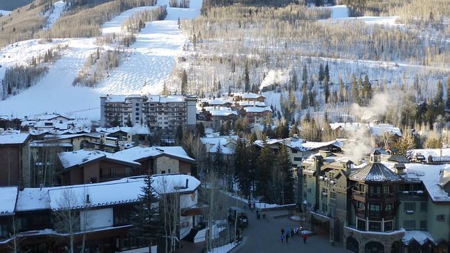 COOL RUNNINGS: the village of Vail, Colorado