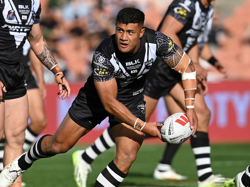 Fa'amanu Brown has linked up with the Dragons. Picture: NRL Photos