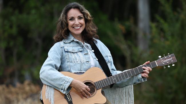 Natalie Gauci, former Australian Idol winner, who has started a new life on the Gold Coast after a 17-year roller coaster ride after she first won fame. Picture Glenn Hampson