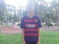 The 16-year-old victim of a brutal bashing at a house in Doonside last week.