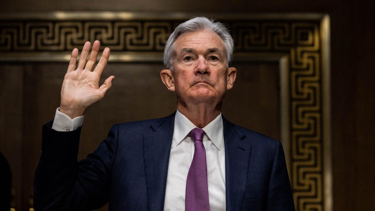 Federal Reserve chairman Jerome Powell. Picture Graeme Jennings