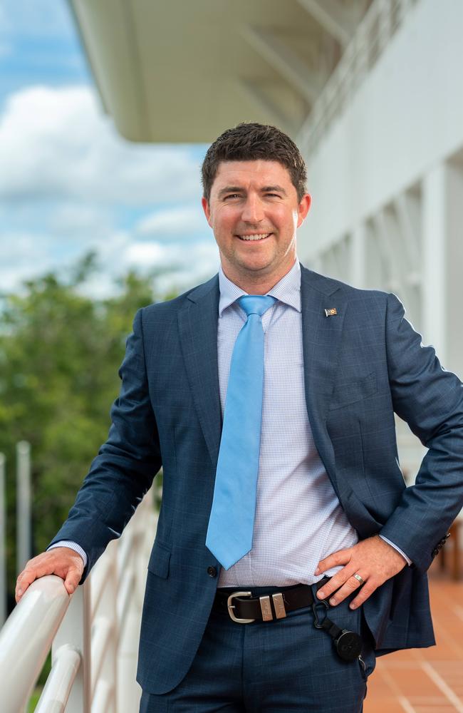 Josh Burgoyne has been a vocal advocate for his Alice Springs electorate as the CLP’s spokesman on youth justice and opposition whip. Photograph: Che Chorley