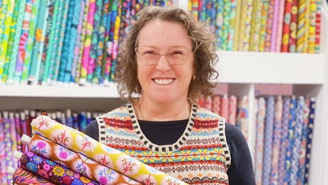 Owner of Port Lincoln business The Patchwork Pear, Elizabeth Williams, has announced the upcoming closure of her bricks and mortar shop as the textile business transitions to a solely online format. Picture: Facebook.