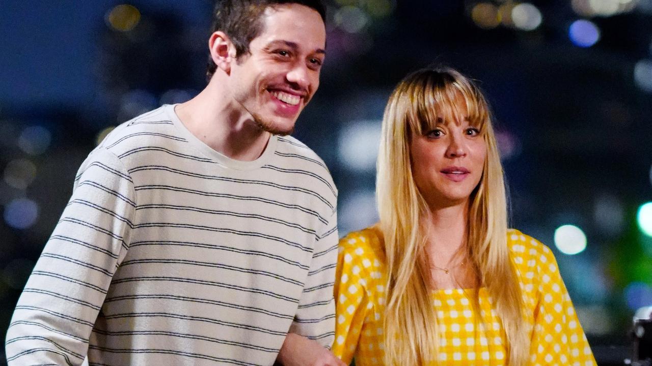 Pete Davidson and Kaley Cuoco play a couple falling in love in Meet Cute. Picture: Gotham/GC Images