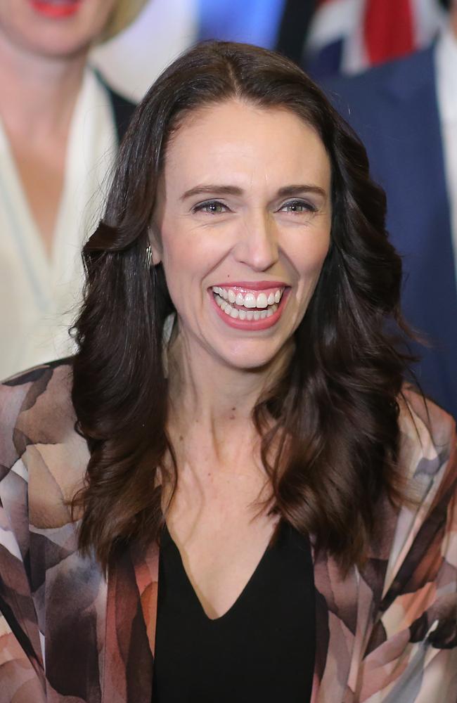 \New Zealand Prime Minister Jacinda Ardern looks on before speaking at the Melbourne Town Hall on July 18, 2019 in Melbourne, Australia. Picture: Scott Barbour/Getty Images