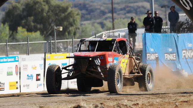 Action from Prologue Day at the 2024 Finke Desert Race. Picture: Supplied