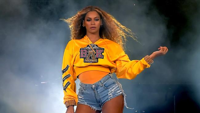 Beyoncé Knowles set Coachella on fire during her performance. Picture: Kevin Winter/Getty Images