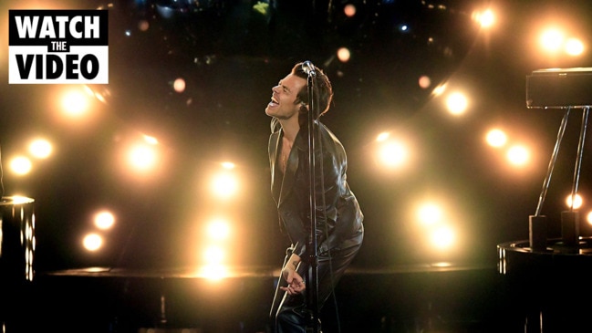 Harry Styles opens Grammys with 'Watermelon Sugar' (CBS)