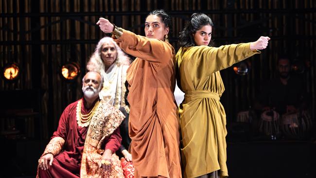 Mahabharata UK premiere by Canada's Why Not Theatre opens at the Barbican Theatre 1-7 Oct 2023. Picture: Foteini Christofilopoulou.