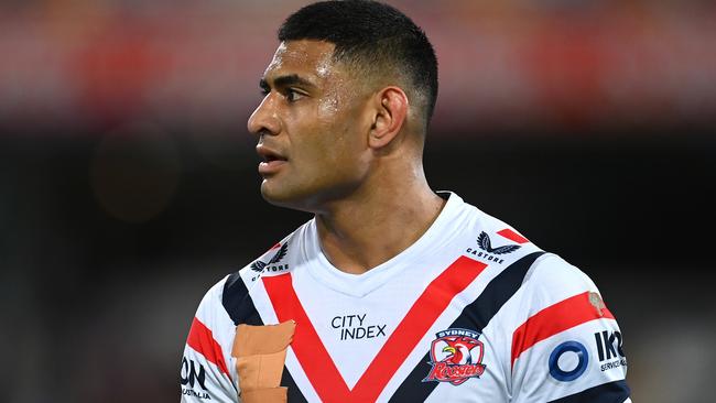 Daniel Tupou of the Roosters. Photo by Albert Perez/Getty Images.