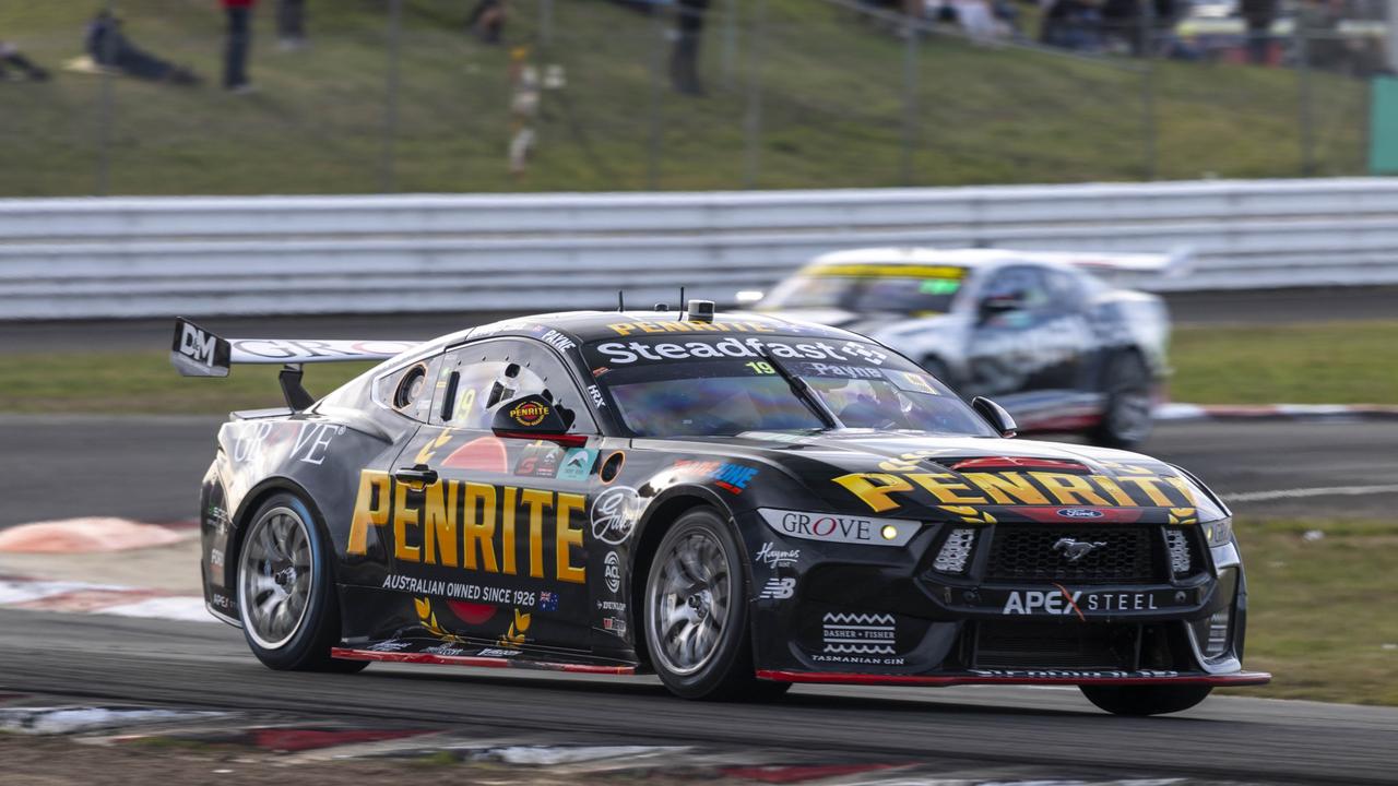 Matthew Payne wins the 2025 Snowy River Caravans Tasmania Super 440, Event 03 of the Repco Supercars Championship, Symmons Plains, Launceston, , Australia. 11 May, 2025.