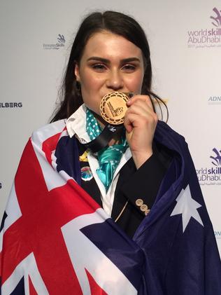 NSW’s Lily Campbell earned bronze for beauty. Picture: Monique Hore