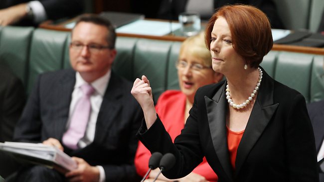 Julia Gillard returns home for Craig Thomson, job-loss troubles | The ...