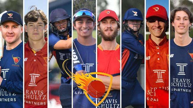 Sunshine Coast scorchers players for 2023. Pictures: Eddie Franklin and Warren Lynam Photography.