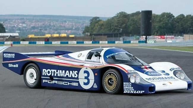 Vern Schuppan’s 1982 Porsche 956, from back in days before electric ciggies and cars.