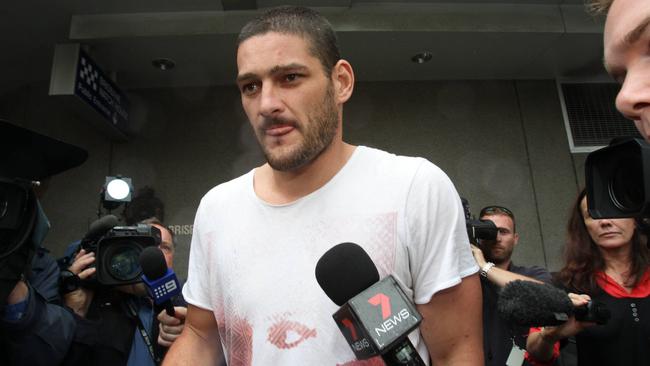 Brendan Fevola’s time in Brisbane wasn’t a success. Picture: Nathan Richter