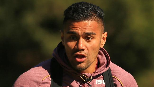 New Sea Eagles signing “Frankenstein”:Frank Winterstein during Manly Sea Eagles training at the Sydney Academy of Sport. Picture: Mark Evans