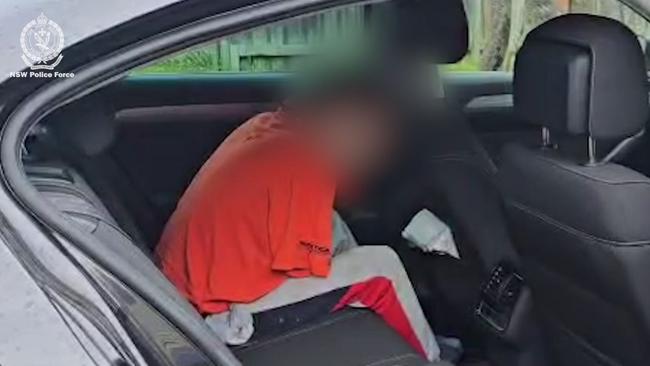 An 18-year-old man being arrested over the alleged crime spree.