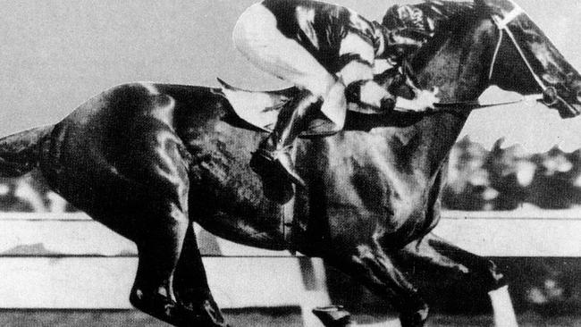 Phar Lap in action Picture: Supplied