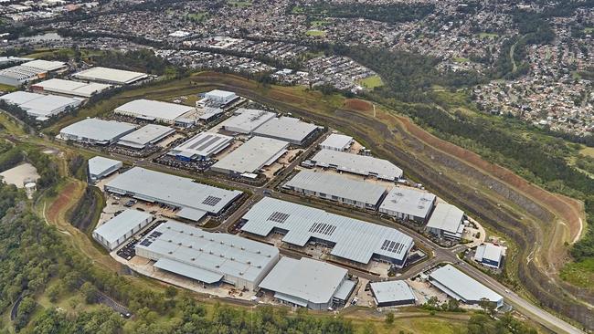 Quarry Industrial Estate in western Sydney