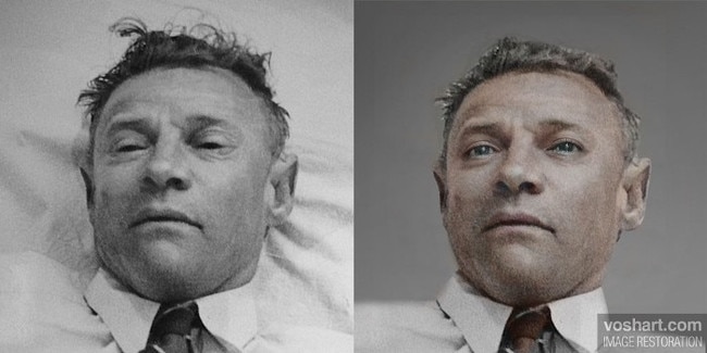 Canadian film designer Daniel Voshart used new technology to form updated images of what the Somerton Man may now look like.Picture: Daniel Voshart