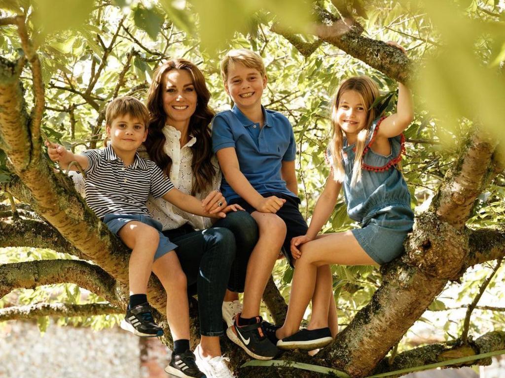 Catherine, George, Charlotte and Louis. Picture: Matt Porteous / Instagram