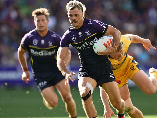 Ryan Papenhuyzen was electric for the Storm. Picture: Quinn Rooney/Getty Images