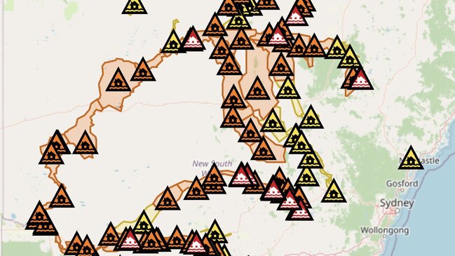 The bushfire risk is elevated for flood-devastated regions of NSW later into the summer season. Picture: NSW SES