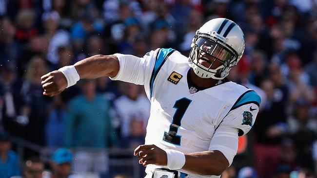 NFL’s Cam Newton tells Jourdan Rodrigue her question on strategy ‘funny ...