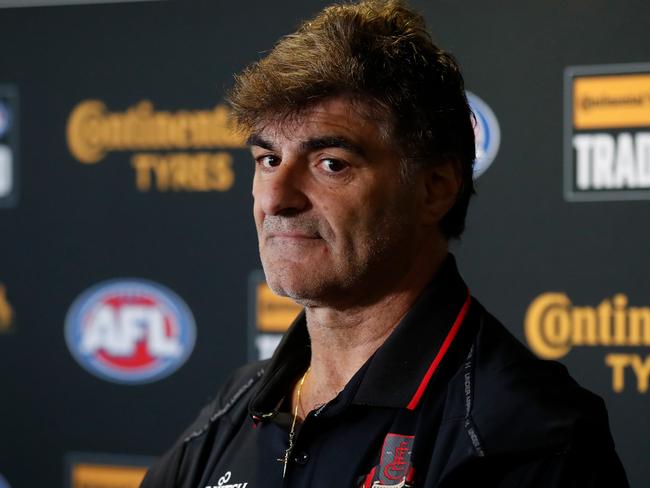 Adrian Dodoro’s exit from the Bombers is officially complete. Picture: Michael Willson/AFL Photos via Getty Images