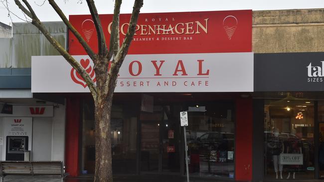 Royal Dessert and Cafe, Mount Gambier, celebrated its first day open yesterday at the former Copenhagen shop on Commercial Street East. Picture: Jessica Dempster