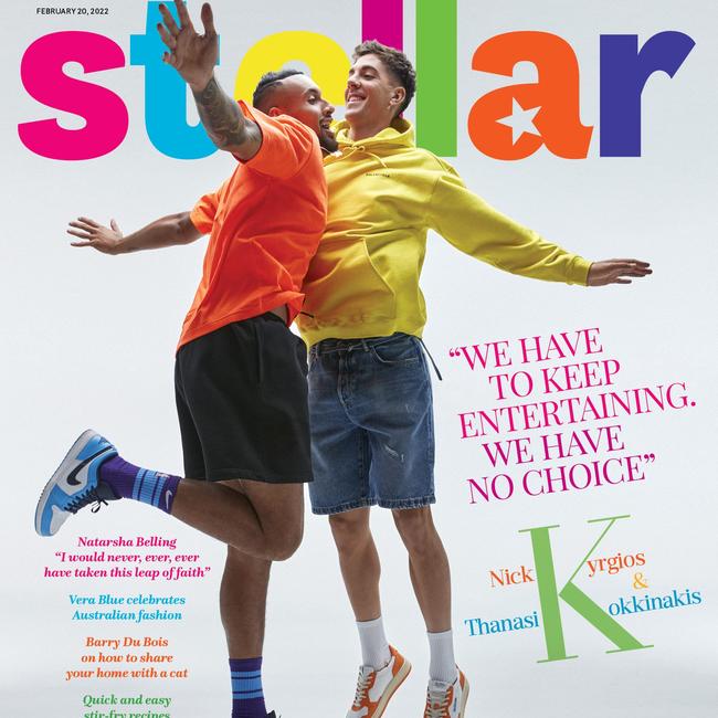 Nick Kyrgios and Thanasi Kokkinakis star on this Sunday’s Stellar.