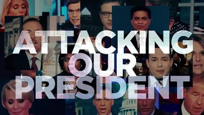 CNN refused to run the paid ad by Donald Trump claiming their journalists were 'enemies' of the president. Picture: donaldjtrump.com