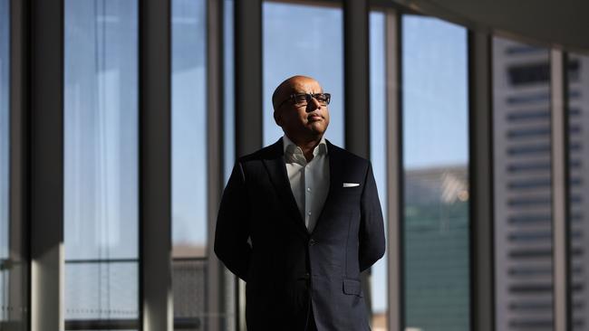 Sanjeev Gupta, executive chairman of Liberty House Group, in Sydney. Picture: Brendon Thorne