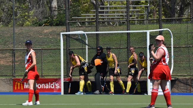 Photos from Darwin B-grade hockey grand final day. Picture: Darcy Jennings.