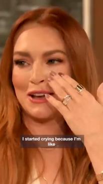 Emotional moment Lindsay Lohan found her son watching 'The Parent Trap'