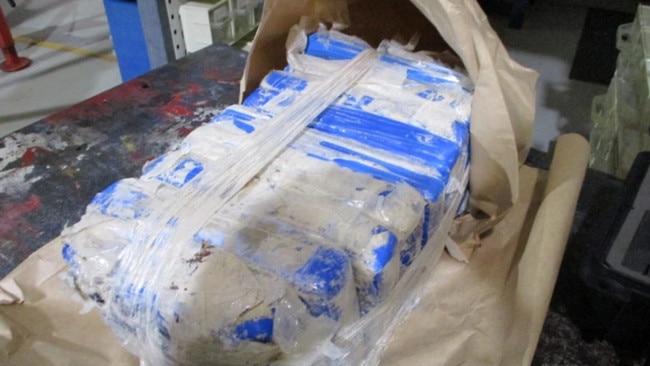 Cocaine suspected inside packages washed up on Queensland's Hinchinbrook Island. Picture: Qld Police Service