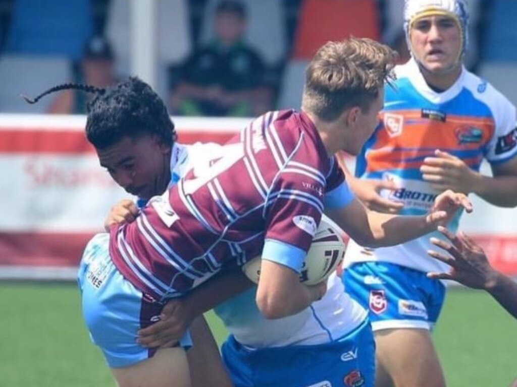 CQ Capras' under-16 player Banjo Walker.