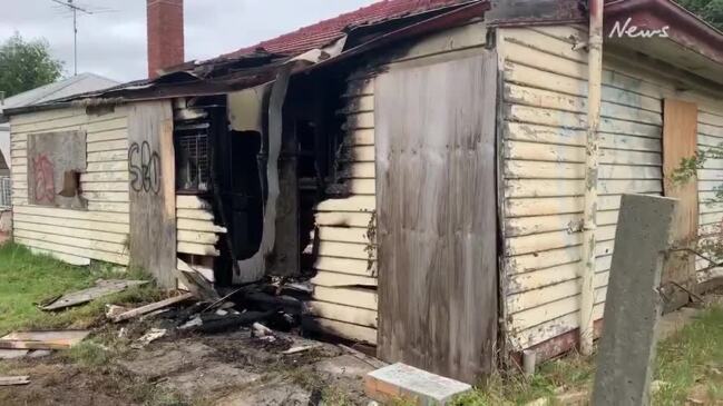 Abandoned Home Damaged By Fire | Daily Telegraph