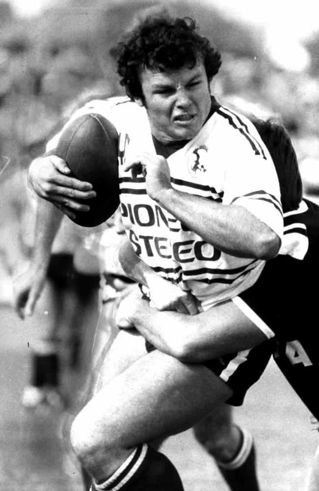 Les Boyd playing for Manly in 1981. Picture: Peter Kurnik