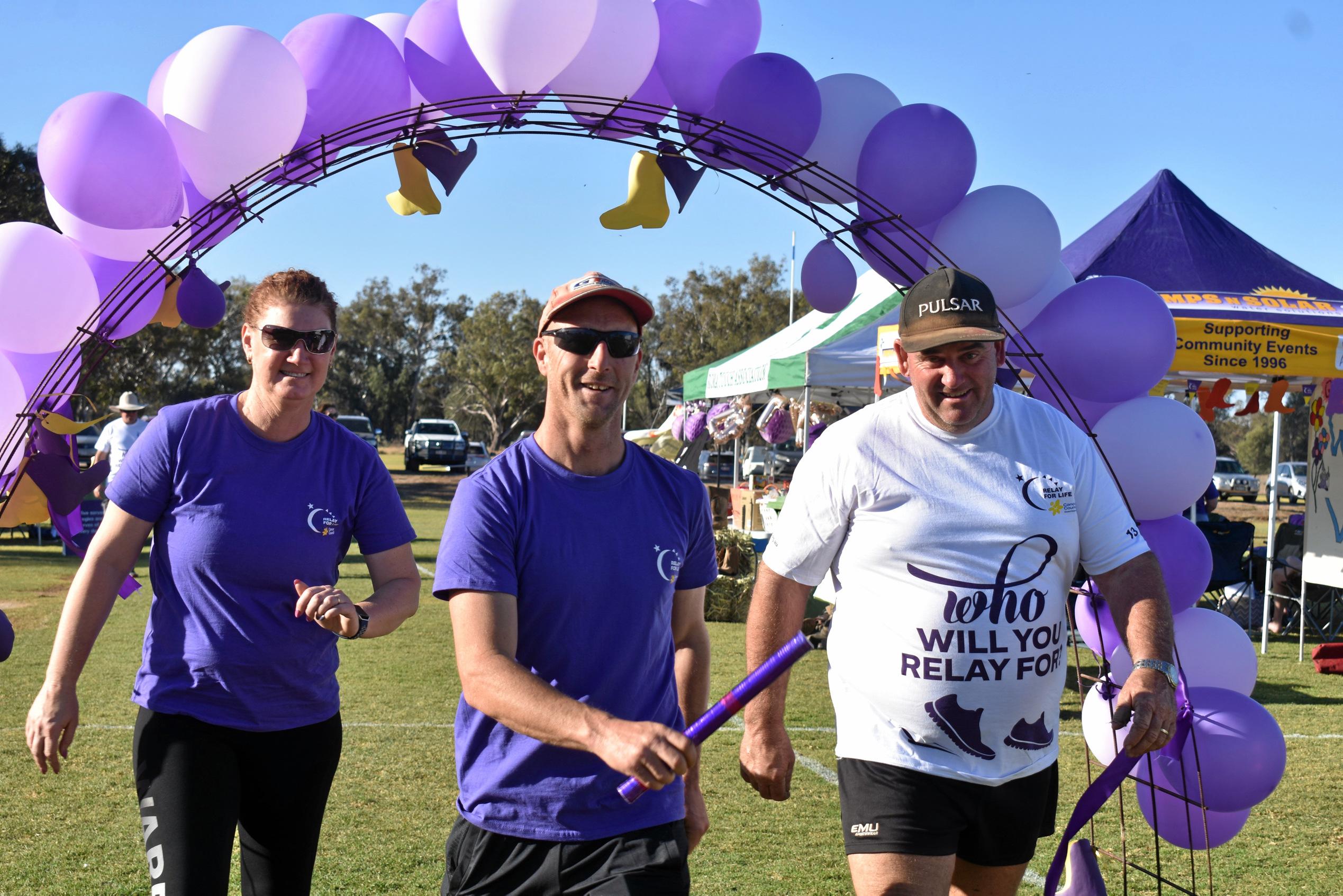 margue Kelly, Andy Whitney and Trevor Kelly. Picture: Ellen Ransley