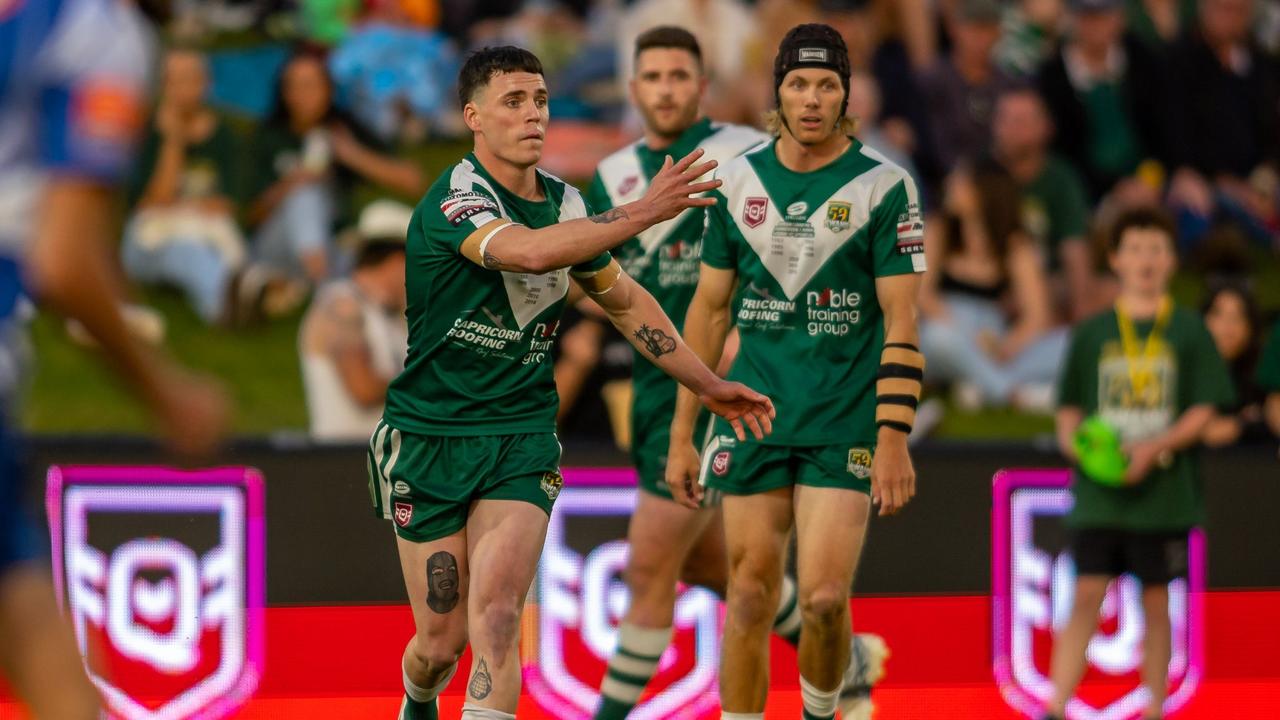 Maroochydore Swans player Jackson Moule in action. Picture: Phil Bradeley