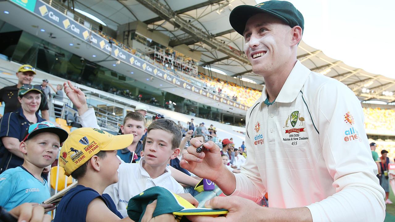 Australian all-rounder Marnus Labuschagne shares his top tips for young players to help make this cricket season a cracker. Picture: Jono Searle/Cricket Australia via Getty Images